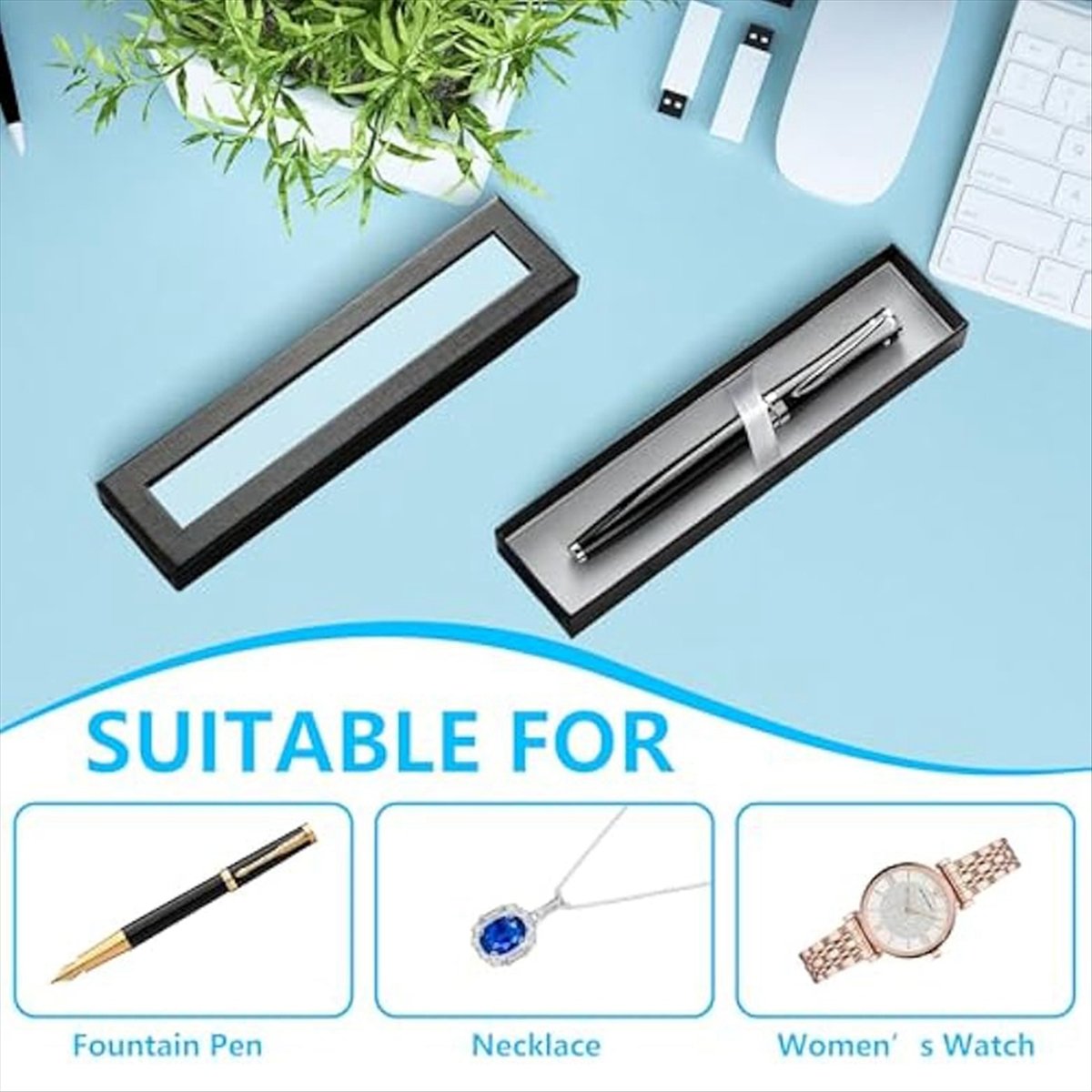REST 10Pcs Empty Pen Gift Box  - Pen Rest Single review and price