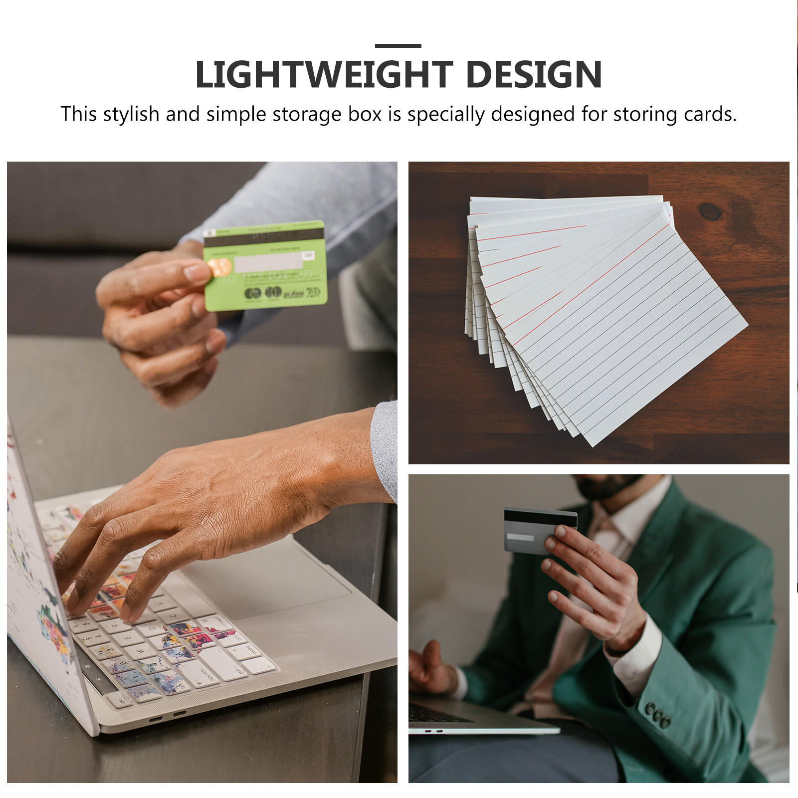 4Pcs Index Card Desktop Storag - Index Card Holder review and price