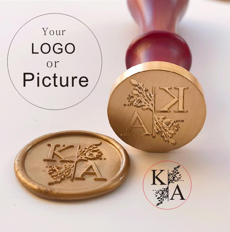 Custom Seal Wax Seal Stamp Cus - Rubber Date Stamp review and price
