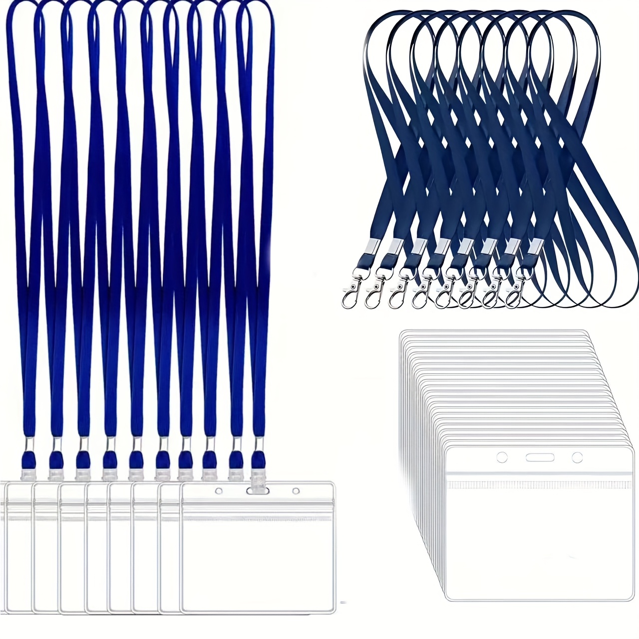 10 sets Transparent PVC ID Car - Index Card Holder review and price