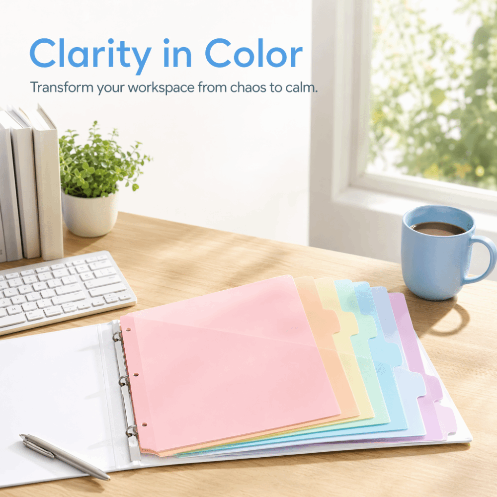 Durable Binder Dividers Plasti - Tab Divider A4 review and price