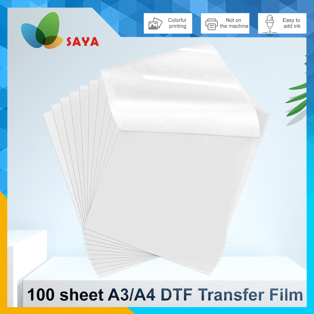 50/100 Pcs DTF Film A3/A4 Doub - Ink Blotter Paper review and price